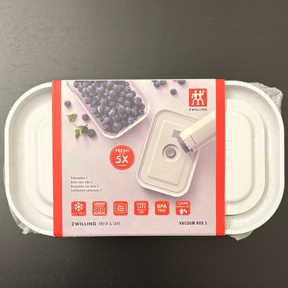 ZWILLING J.A. Henckels Vacuum Box S - White and Red